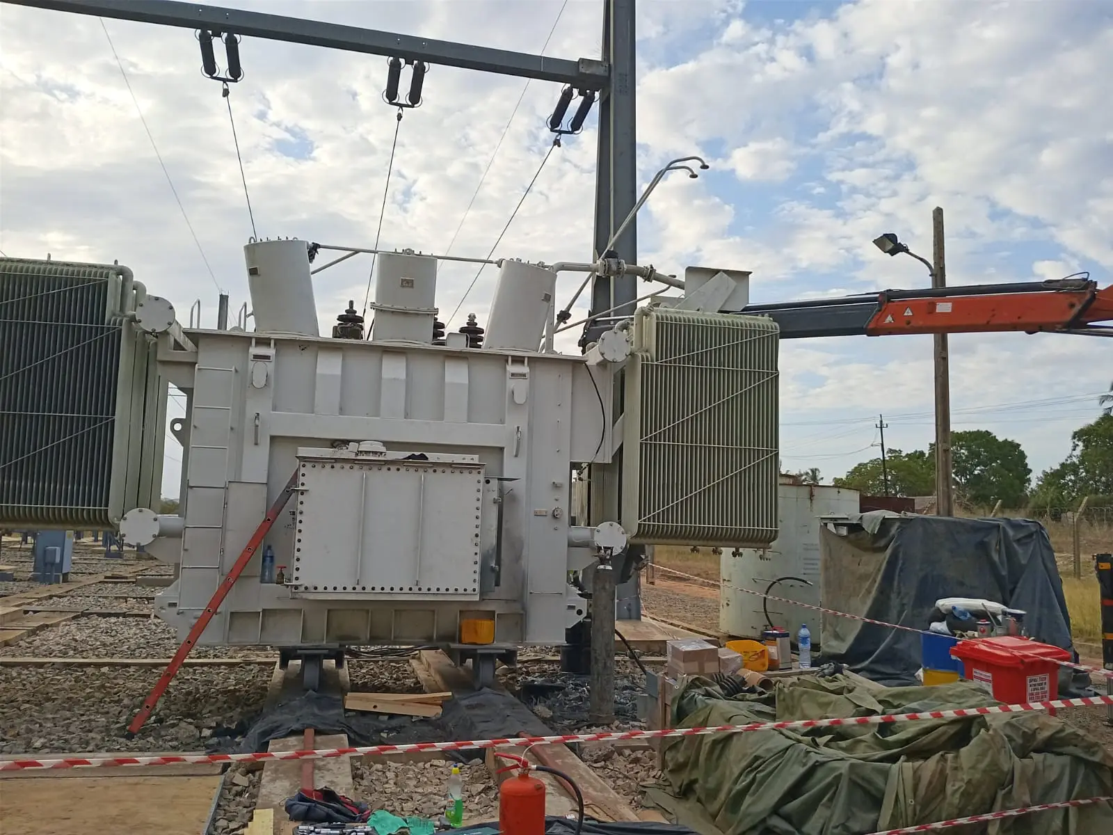 Reabilitação de Transformadores na Subestação de MONAPO  110 kV