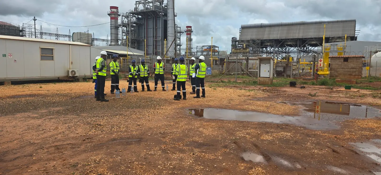Instalação Eletromecânica na CTT Gas Power Plant